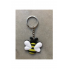 PORTE CLEF ABEILLE BLANCHE