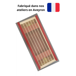 PIEGE FRELON CAISSE ROUGE 1GRILLE JAUNE SELECTIVE