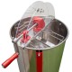Extracteur miel manuel tangentiel - 6 cadres Dadant hausse, 3 Dadant corps, 3 Warré - Medium
