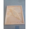 Couvre-cadres bois dadant 10 cadres avec chasse abeille
