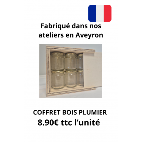 COFFRET BOIS PLUMIER
