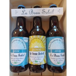 PACK de 3 BIERES - 33CL Certifié Agriculture Biologique FR-BIO-16