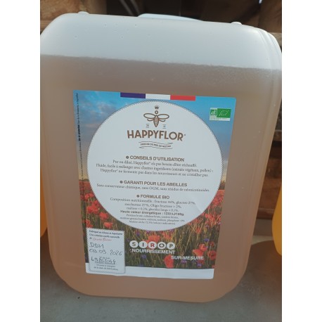 SIROP HAPPYFLOR BIO EN BIDON 14KG