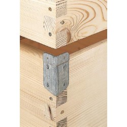 Angle de maintien 25x25 h60mm le sachet de 10