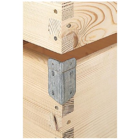 Angle de maintien 25x25 h60mm le sachet de 100