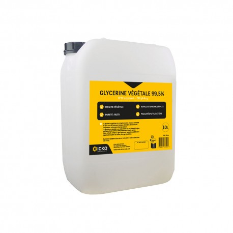 Glycérine végétale pure - bidon 10 litre
