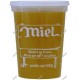 POT PLASTIQUE KG "MIEL D'AVEYRON" AVEC COUVERCLE
