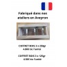 Coffret cadeau en bois - pour 3 pots 125 g r