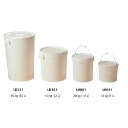 Couvercle pour seau plastique 20 kg pal 990