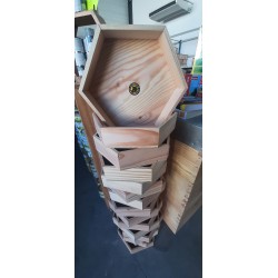 Coffret alvéole en bois